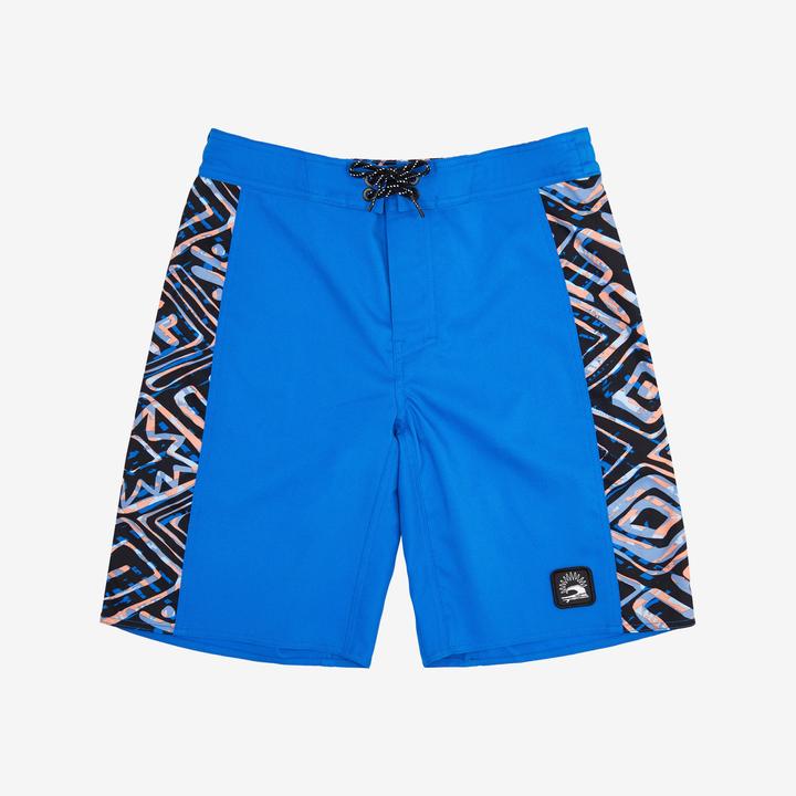 Produktbild Olaian Boardshorts Surfen Jungen 900 Band blau (10, 11, 12)