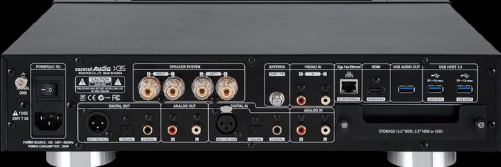 Produktbild Cocktail Audio X35 (Network Audio Player, CD Player, Radio Tuner, CD Recorder)