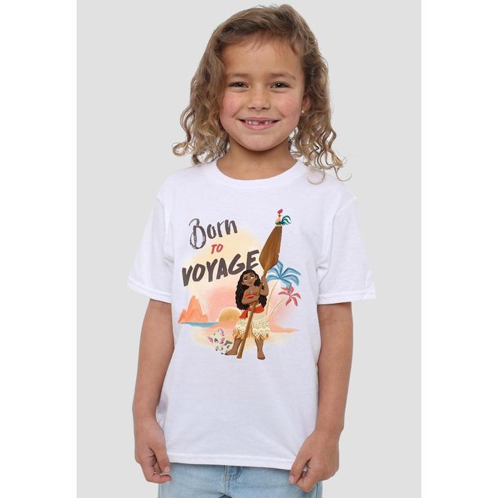 Actual product image Moana Childrens/Kids Born To Voyage T-Shirt (128)