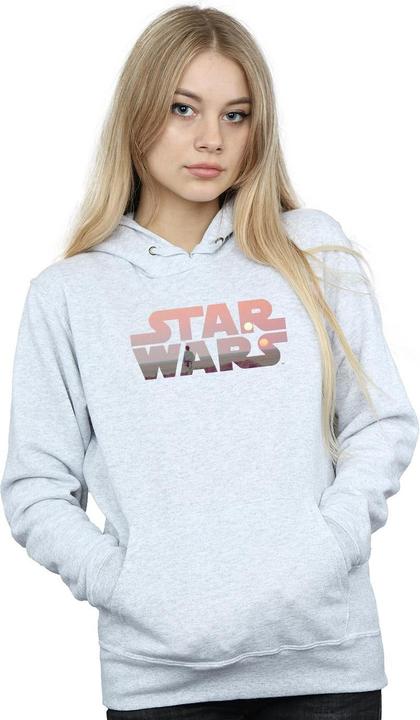 Actual product image Star Wars Womens/Ladies Tatooine Logo Hoodie (XXL)