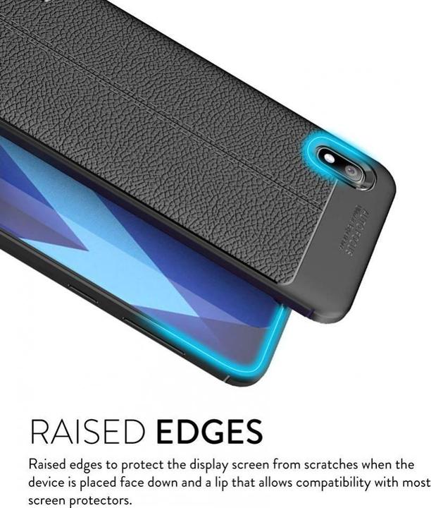 Immagine prodotto Screenguard Custodia Samsung Galaxy A10 Design in pelle TPU Cover (Samsung Galaxy A10)