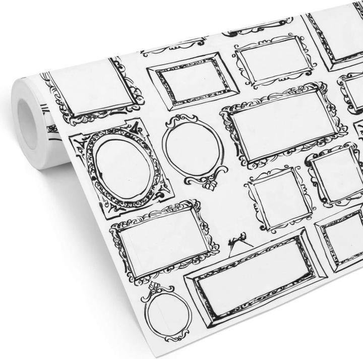 Image du produit Trenddeko Frame Your Life - noir et blanc (528 x 48 cm)