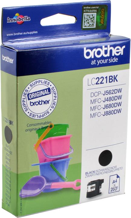 Actual product image Brother Lc-221bk (FC)