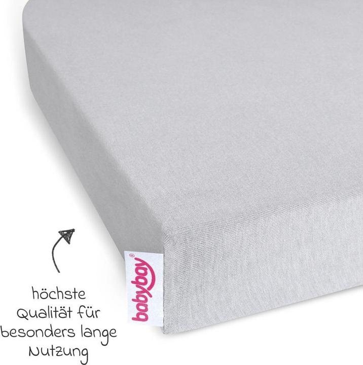 Actual product image Babybay Fitted sheet Fitted sheet 2-pack deluxe made of jersey for