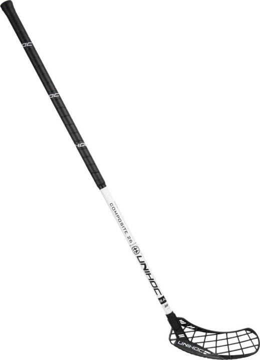 Unihoc EPIC COMPOSITE 26 schwarz/weiss 23/24-104 cm-Rechts