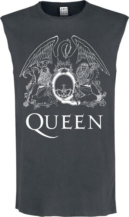 Actual product image Amplified Mens Line Art Queen Vest Top (XL)