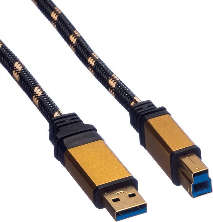 Roline Gold USB 3.0 (0.80 m, USB 3.0)