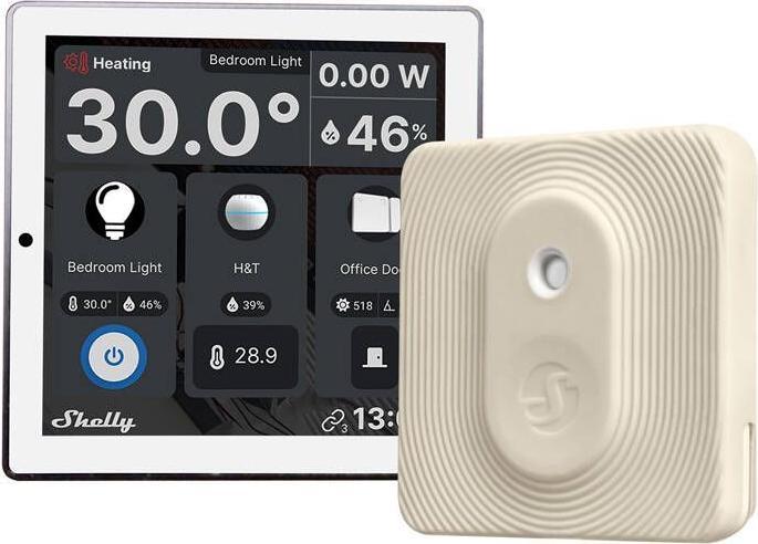 Actual product image Shelly Wall Display White + BLU H&T Ivory