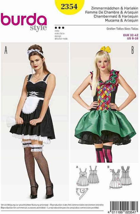 Actual product image Pattern Maid + Harlequin