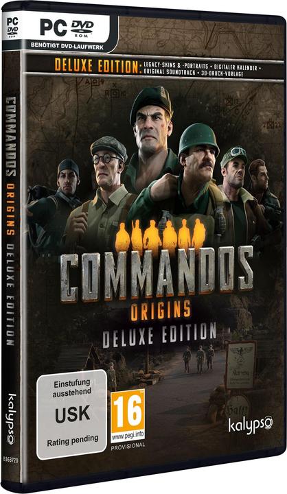 Actual product image Commandos: Origins - Deluxe Edition (PC, DE)