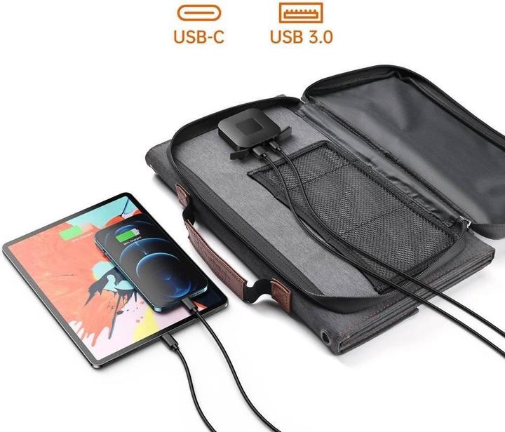 Actual product image Choetech Foldable solar panel 36W (40 W, 1.55 kg)