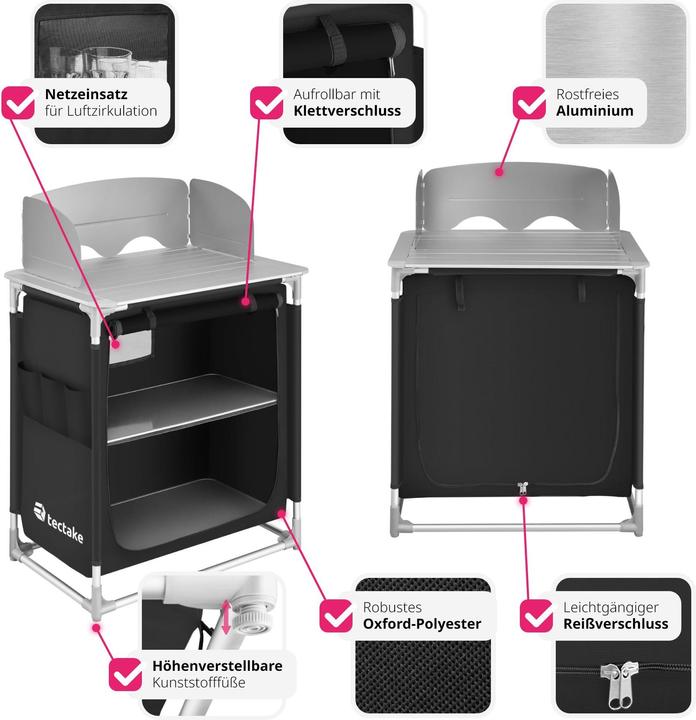 Image du produit tectake Cuisine de camping