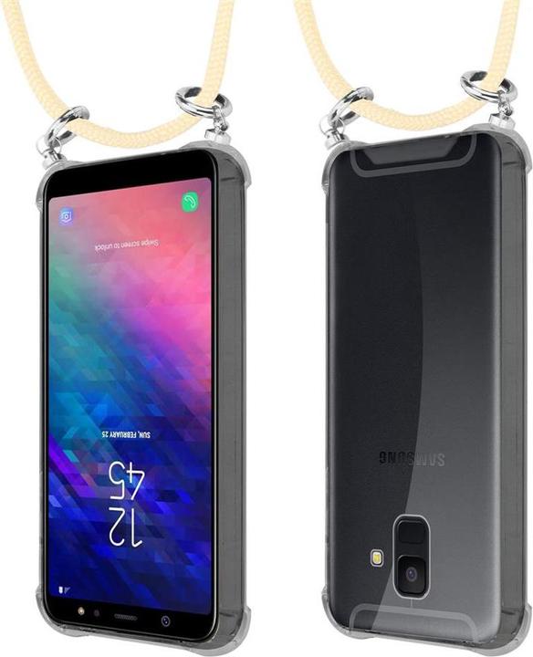 Produktbild Cadorabo TPU Handy Kette SILBER Cover