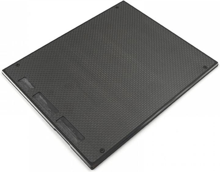 Actual product image Yeah Racing Setup Plate Graphite for Mini-Z
