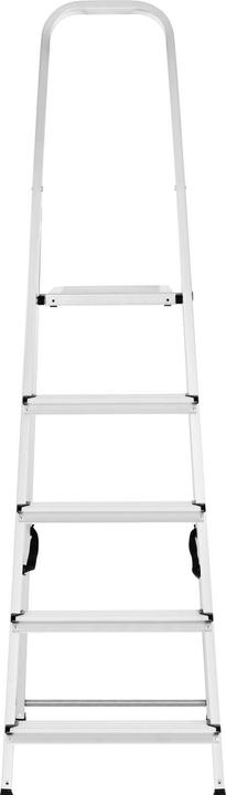 Produktbild MSW Haushaltsleiter 5 Stufen 99,5 cm Klappleiter Alu-Leiter Leiter Spreizleiter (Klapptritt, 99.50 cm)