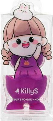 Produktbild KillyS Tamagotchi Girl Makeup Sponge With Stand Violet 1Pc