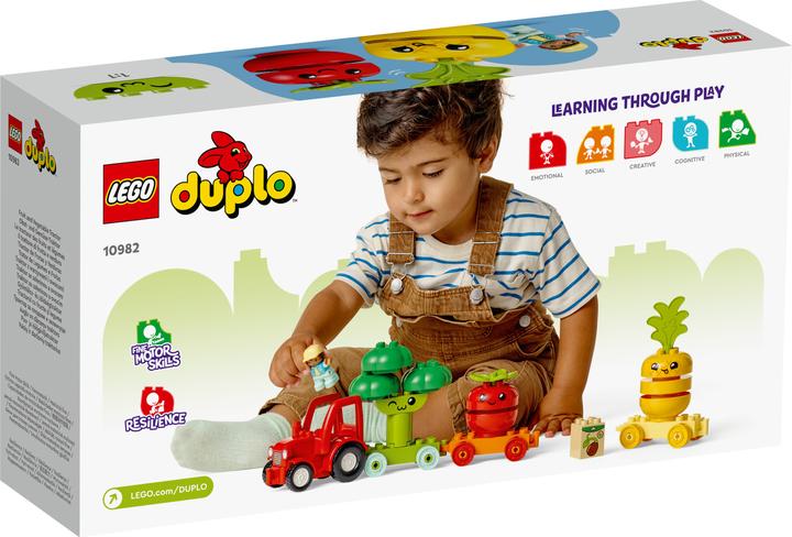 Produktbild LEGO Obst- und Gemüse-Traktor (10982)