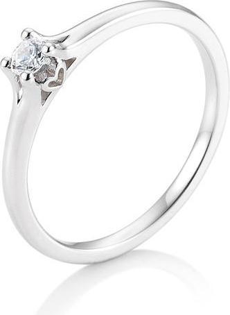 Immagine prodotto Breuning 4 griffe incastonate fino a 0,30 ct. (55, Oro 750/18 K)