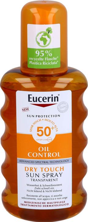 Eucerin SUN Oil Control (Sonnenöl, SPF 50+, 200 ml, 150 g)