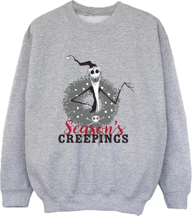 Produktbild Disney The Nightmare Before Christmas Seasons Creepings Wreath Sweatshirt Jungen (140, 146)