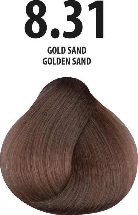 Actual product image FemMas 8.31) Hair Color Gold Sand 100ml (Gold Sand)
