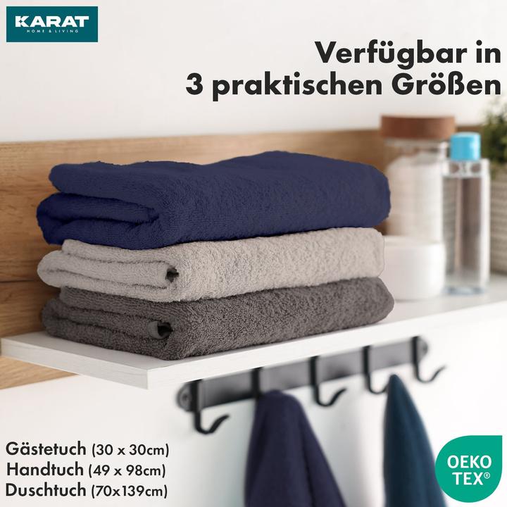 Immagine prodotto Karat Handtuch Bay (30 x 30 cm, 70 x 139 cm)