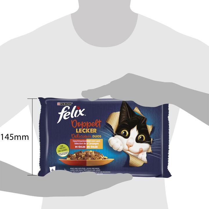 Image du produit Felix Gelée de viande (Adulte, 4 pcs, 85 g)