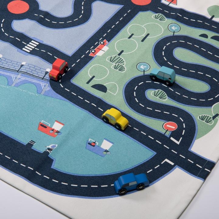 Produktbild Moulin Roty Spiel Teppich, Avenue du Moulin (150 x 100 cm)