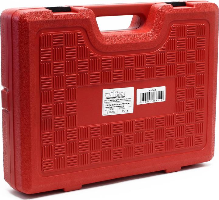 Immagine prodotto Wiltec Cuscinetto del cambio Set di 24 pezzi 55-88 mm Rimozione del cuscinetto del cambio per auto con
