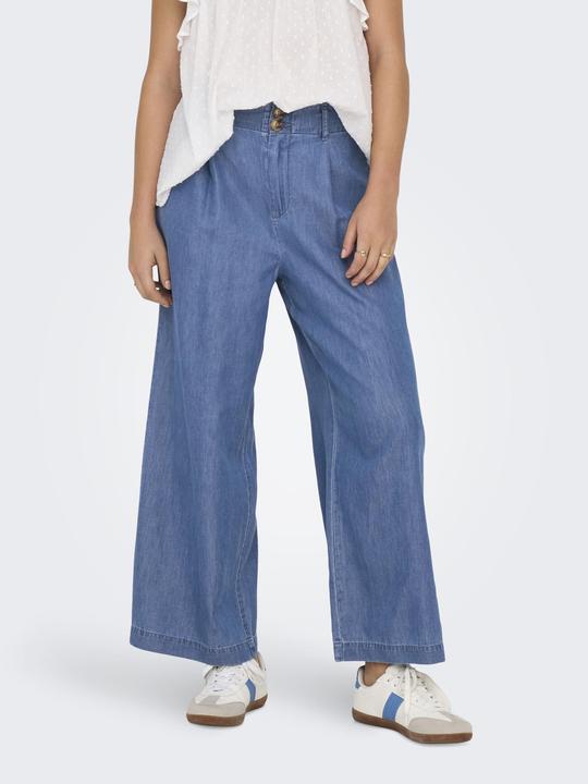 Immagine prodotto Only ONLBEA Hohe Taille Weiter Beinschnitt Jeans Jeans mit weitem Bein (34)
