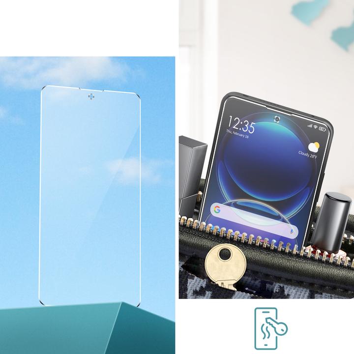 Actual product image Avizar Flexible display protection film (1 Piece, Xiaomi Redmi Note 12 Pro 5G)