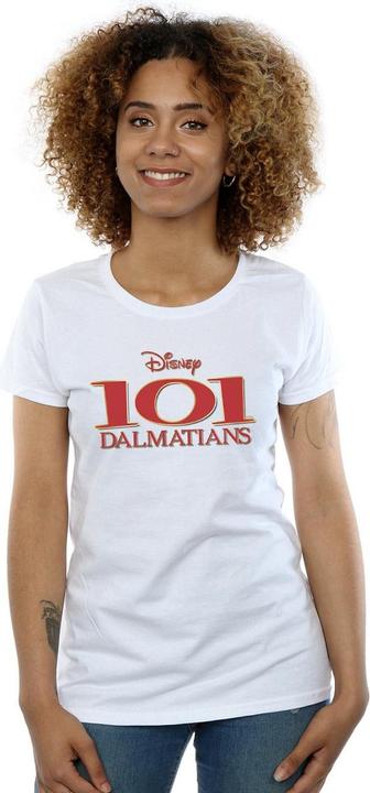 Actual product image Disney Womens/Ladies 101 Dalmatians Logo Cotton T-Shirt (S)