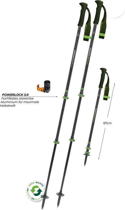 Produktbild Komperdell Carbon EVO Zero (105 - 140 cm)