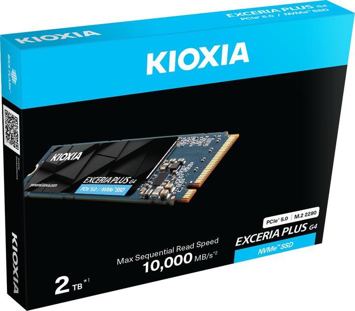 Image du produit Kioxia Exceria Plus G4 (2000 Go, M.2 2280)