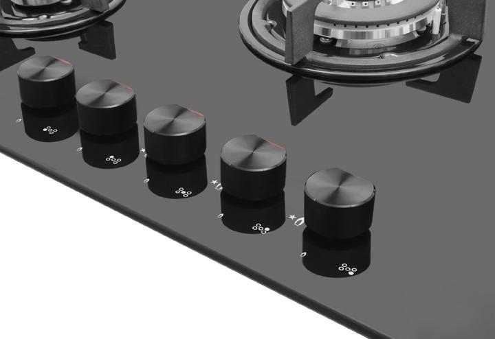 Actual product image Amica PGCA7101AoB Integrated gas hob 5 zone(s)