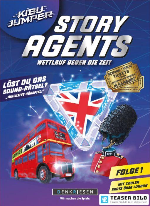 Produktbild Denkriesen - KIBU JUMPER® - Story Agents - London - "Wettlauf gegen die Zeit" (Deutsch)