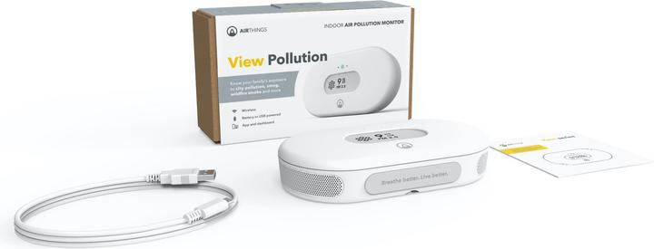 Actual product image Airthings 1 x View Plus & 1 x View Pollution