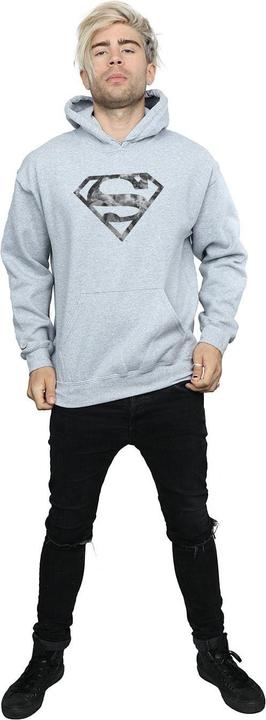 Actual product image Mens Superman Marble Logo Hoodie (M)