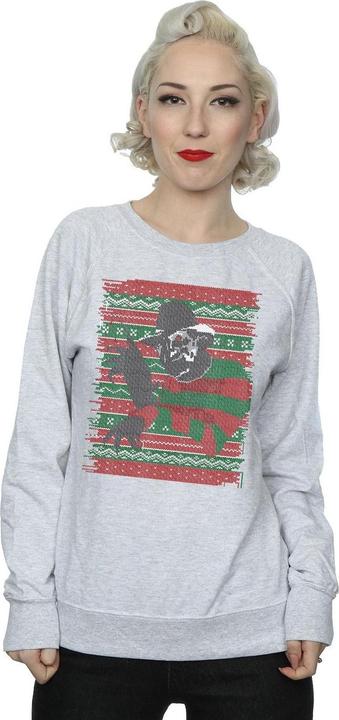 Produktbild Absolute Cult Christmas Fair Isle Sweatshirt (L)
