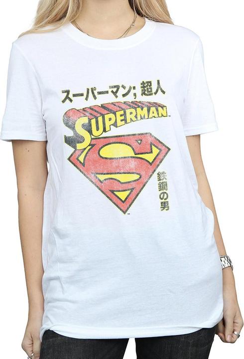 Immagine prodotto Superman Shield Maglietta Ampia Donna (3XL)