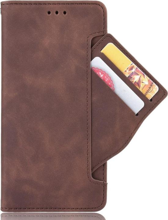 Produktbild Cover-Discount Galaxy S21 Ultra - Etui mit vielen Kartenfächer braun (Samsung Galaxy S21 Ultra)