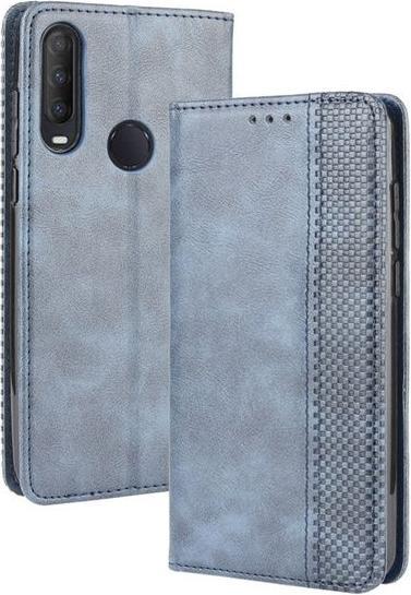Produktbild MU Classic Retro Leder Bookcover Series (Alcatel 1S (2020), Alcatel 3X (2020))