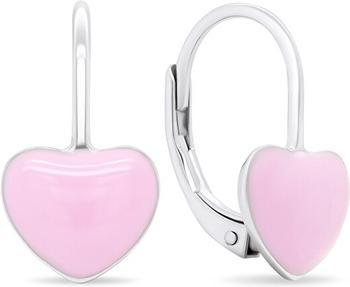 Image du produit Brilio Silver - Belles boucles d'oreilles en argent Coeur EA445WP