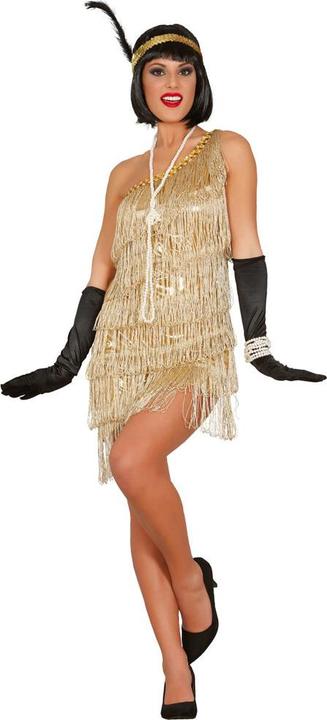 Immagine prodotto Fiestas Guirca Costume da donna Flapper Golden Lady anni '20 (S)