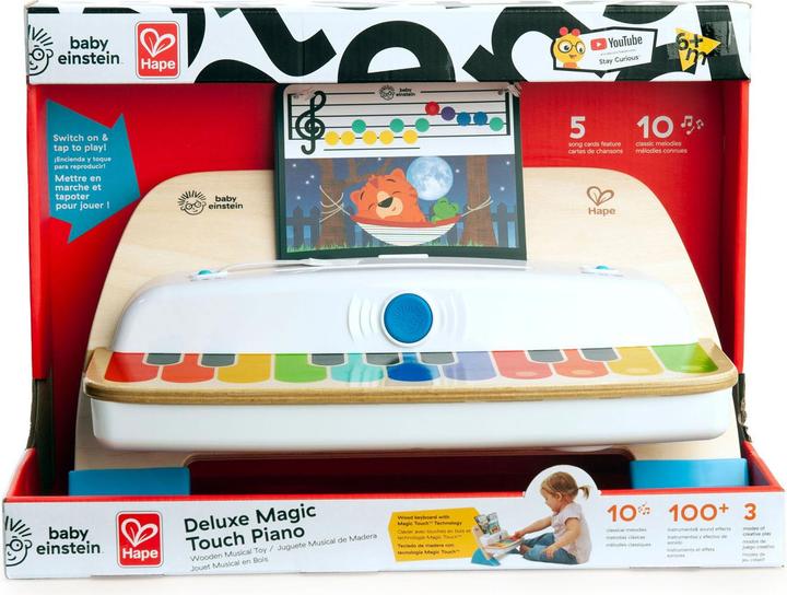 Produktbild Hape Deluxe Magic Touch Piano (Deutsch, Französisch, Italienisch, Englisch)