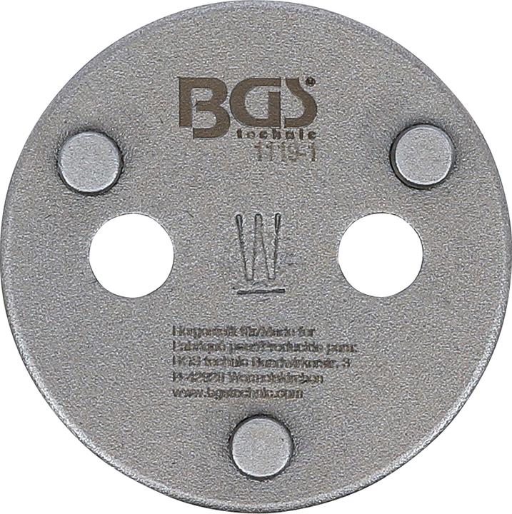 Immagine prodotto BGS Adattatore di ripristino del pistone del freno per VAG, Ford, Renault con freno a mano elettrico (Freno posteriore, Set freni, 3)