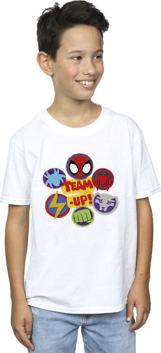 Actual product image Boys Spidey And His Amazing Friends Team Up T-Shirt (116)