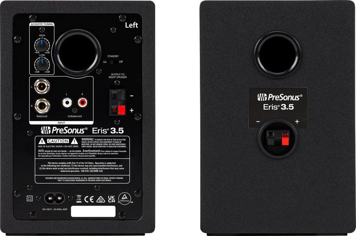 Actual product image PreSonus Eris 3.5 - 2. Gen (Active, Pair, 2x 25 W)