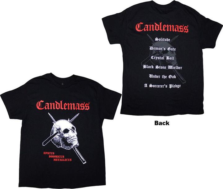 Produktbild Candlemass Epicus Doomicus Metallicus Back Print (XXL)
