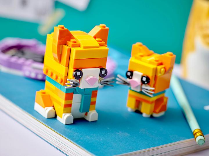 Immagine prodotto LEGO BrickHeadz Gatto soriano rosso 40480 (40480, LEGO Brickheadz)